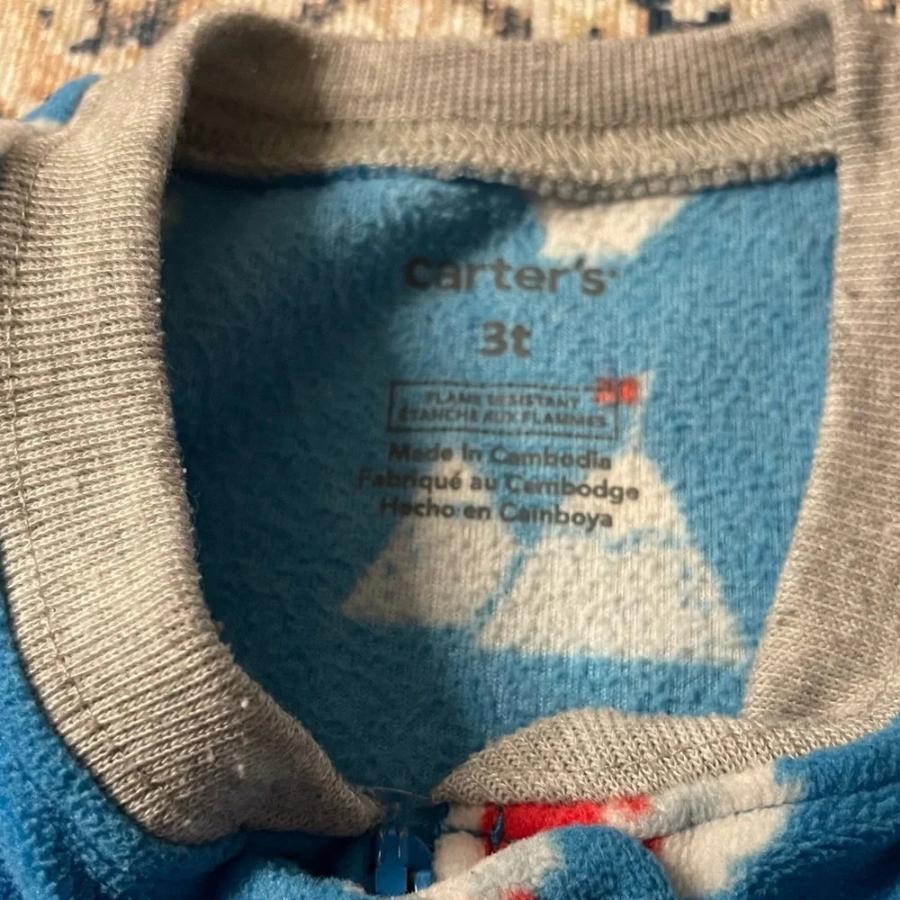 Carter’s 3t Toddler Boy or Girl Footie Pajama’s